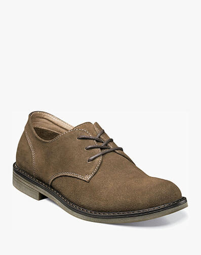 Linwood Plain Toe Oxford in Camel for $125.00