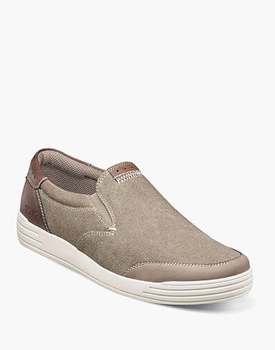 KORE City Walk Canvas Moc Toe Slip On in Stone for $100.00