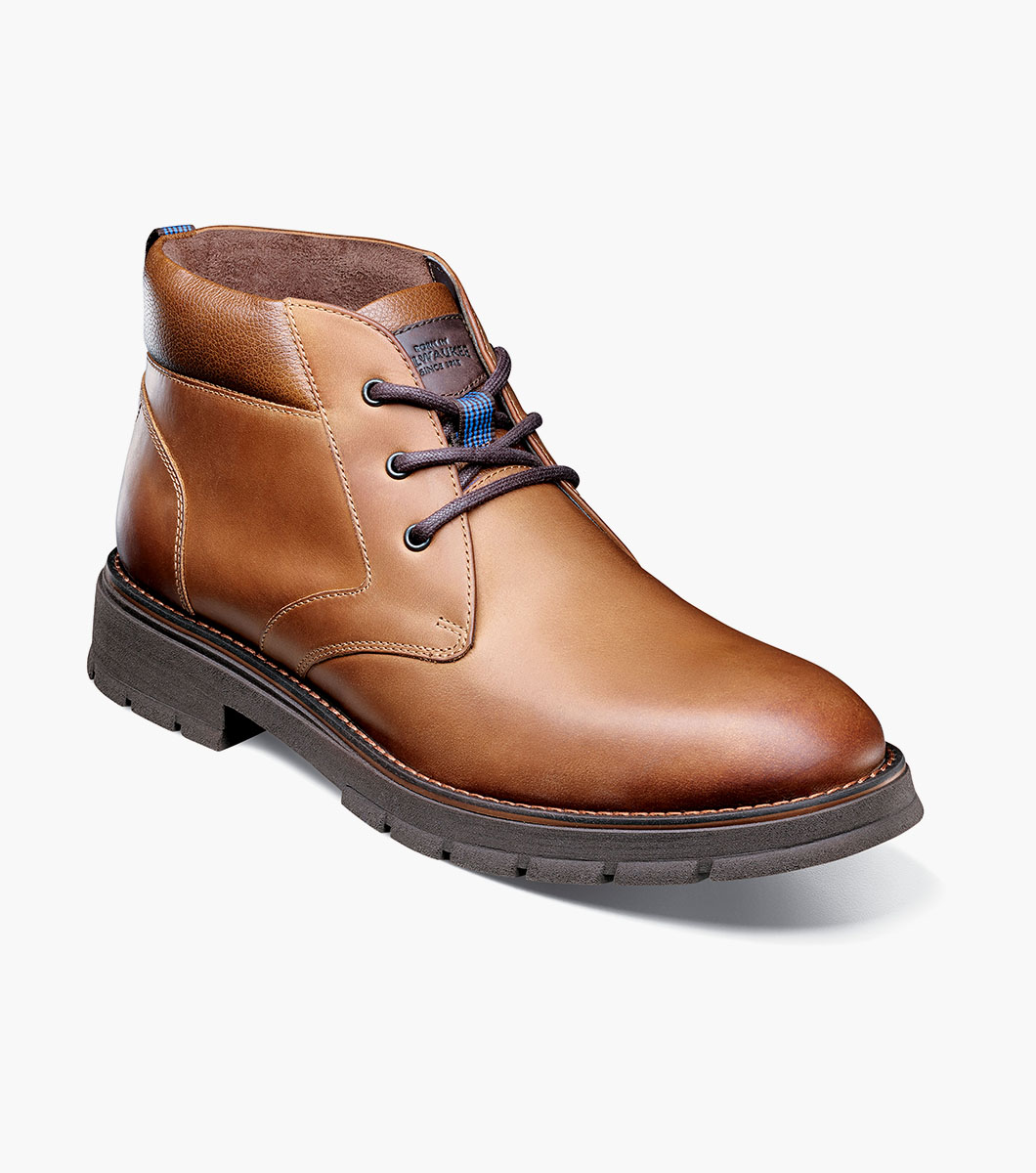Briggs in Tan Nubuck, Front View