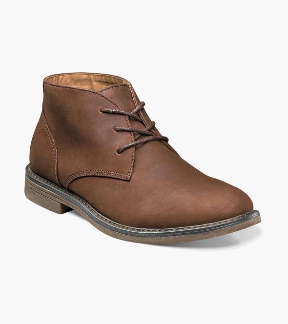 Lancaster Plain Toe Chukka Boot Men’s Casual Shoes | Nunnbush.com