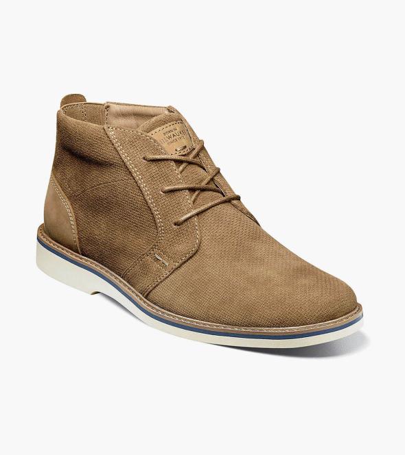 nunn bush mens barklay chukka boots flat heel