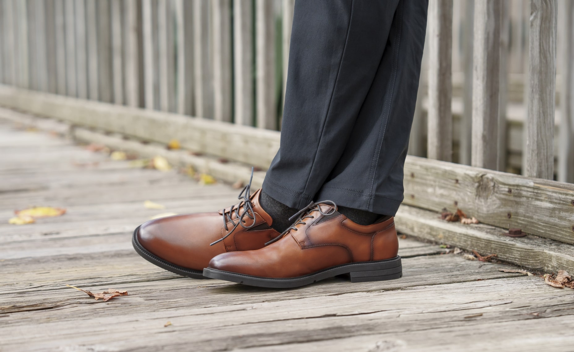 Shop Nunn Bush dress styles featuring the Kore Icon EZ in cognac.