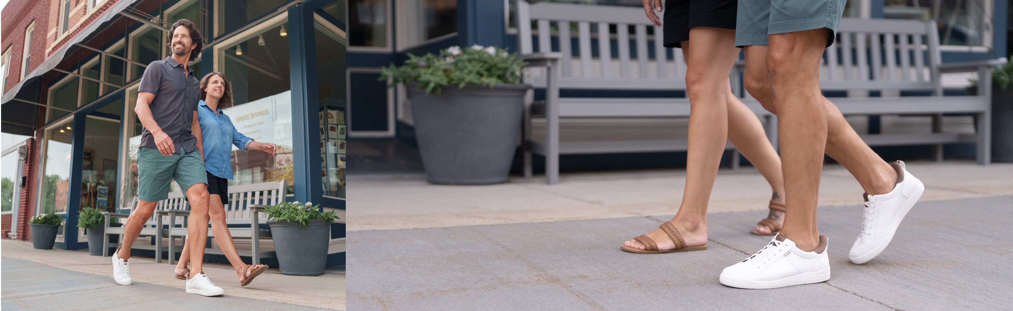 Shop our hands free styles featuring the Kore City Walk EZ in white.