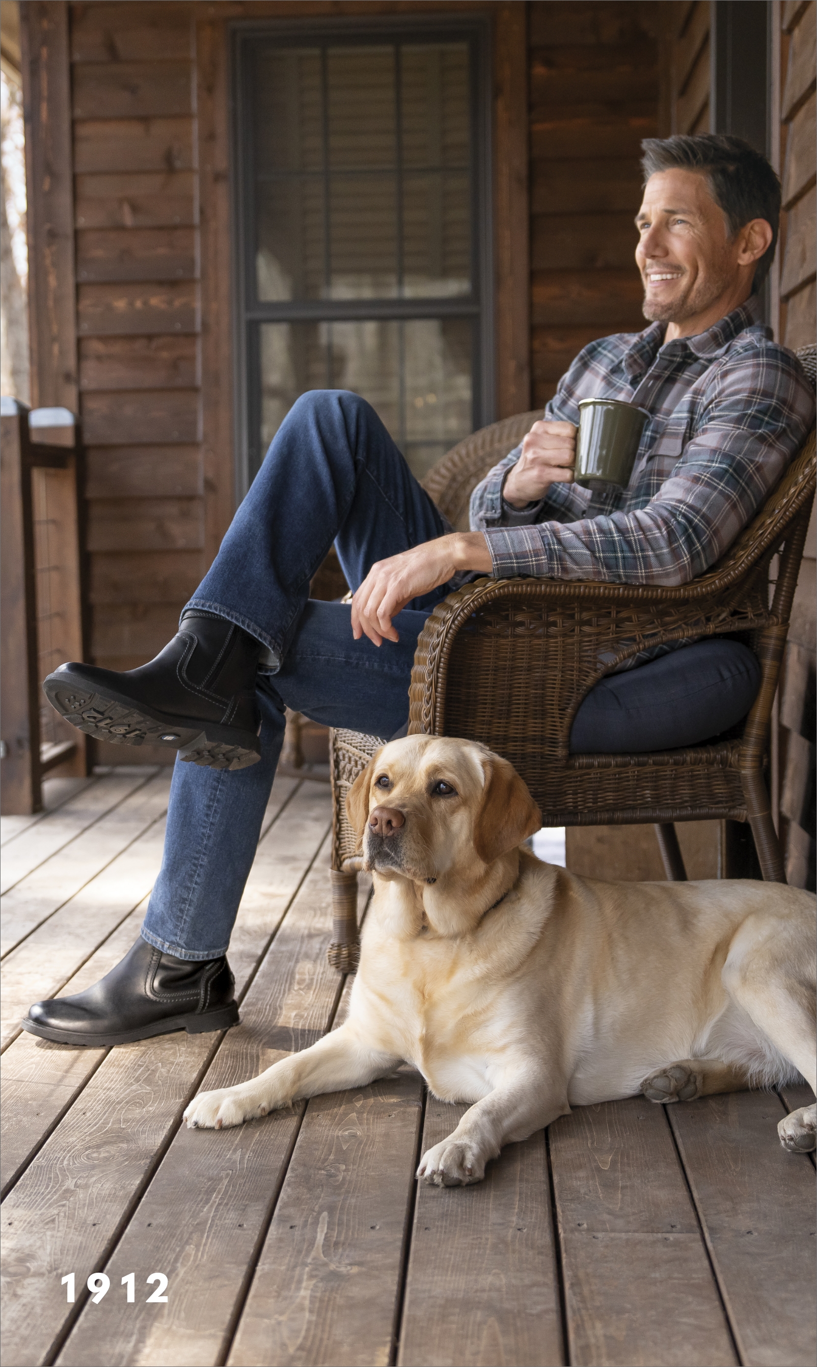Men's Boots category. Image features the 1912 zip boot.