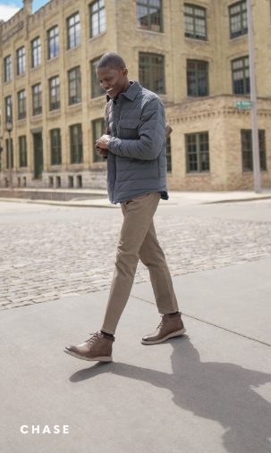 Chase Collection Image features the Chase chukka boot in brown. 