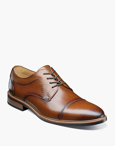 Hayden Cap Toe Oxford in Cognac for $130.00