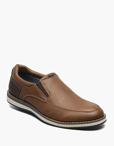 Hyde II Moc Toe Slip On in Cognac for $110.00