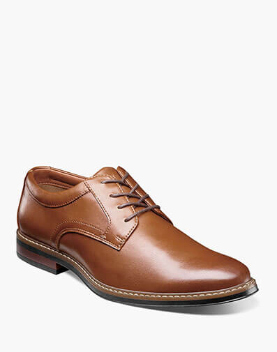 Carmelo Plain Toe Oxford in Cognac for $110.00