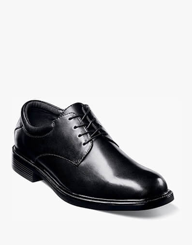 Maury Plain Toe Oxford Black