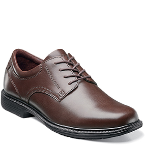 Baker Street Plain Toe Oxford Brown