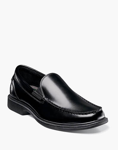 Beacon Street Moc Toe Slip On in Black for $87.90