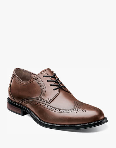 Ryan Wingtip Oxford in Chestnut for $49.99