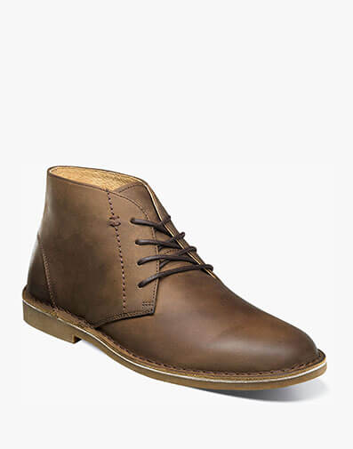 Galloway Plain Toe Chukka Boot in Tan Nubuck for $34.99