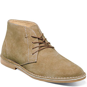 Galloway Plain Toe Chukka Boot Beige