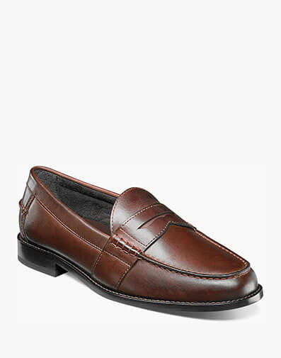 Noah Moc Toe Slip On in Brown for $140.00