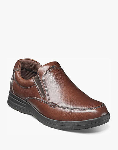 Cam Moc Toe Slip On Cognac Tumbled