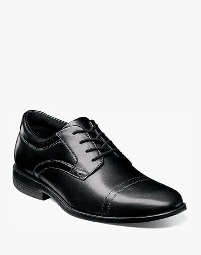 Dixon Cap Toe Oxford Black