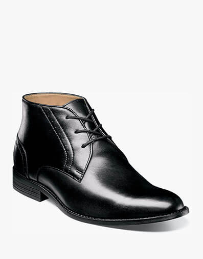 Savage Plain Toe Chukka Boot in Black for $98.90