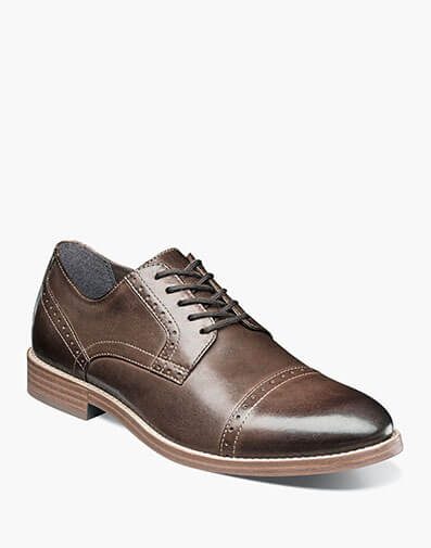 Middleton Cap Toe Oxford in Brown for $130.00