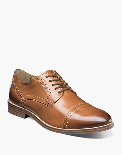 Middleton Cap Toe Oxford in Cognac for $49.99