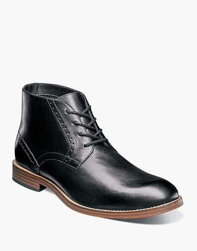 Middleton Plain Toe Chukka in Black for $135.00