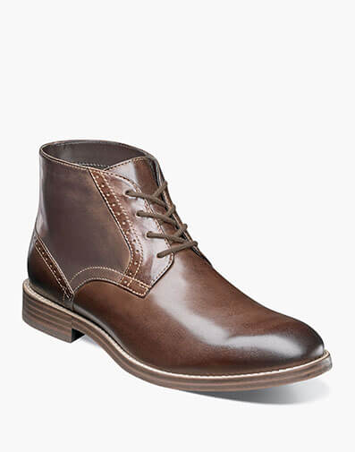 Middleton Plain Toe Chukka in Brown for $135.00