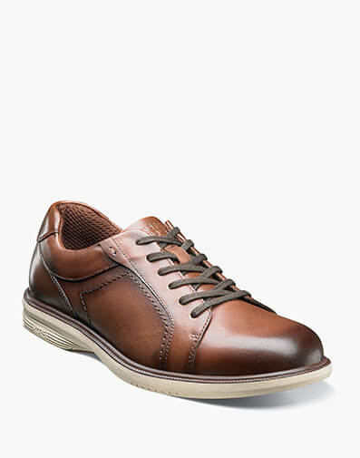 Mayfield Street Lace Up Oxford Brown Multi
