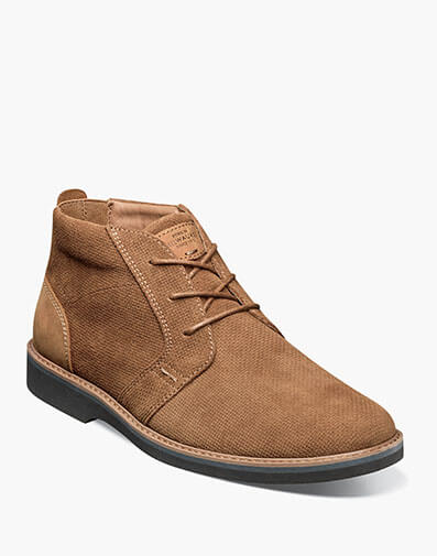 Barklay Plain Toe Chukka Boot Camel Multi