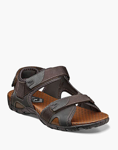 Rio Bravo Three Strap River Sandal in Brown for $74.95