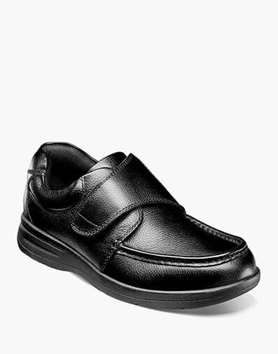 Cam Moc Toe Strap Black Tumbled