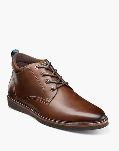 Ridgetop Plain Toe Chukka in Brown CH for $135.00