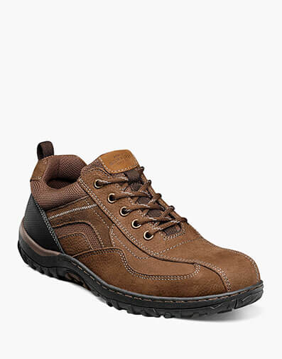 Quest Bike Toe Oxford in Tan Multi for $135.00