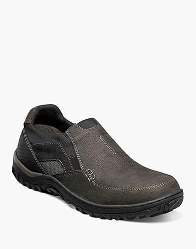 Quest Moc Toe Slip On Charcoal