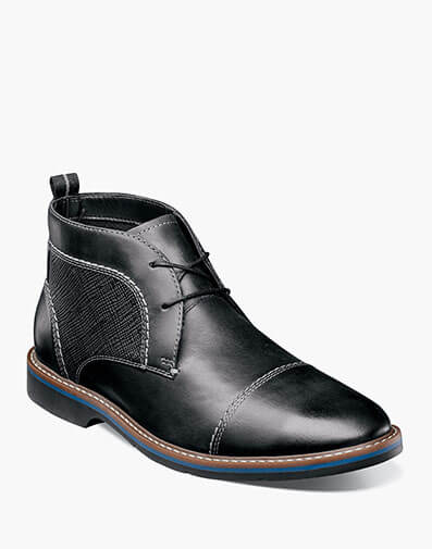 Pasadena Cap Toe Chukka Black
