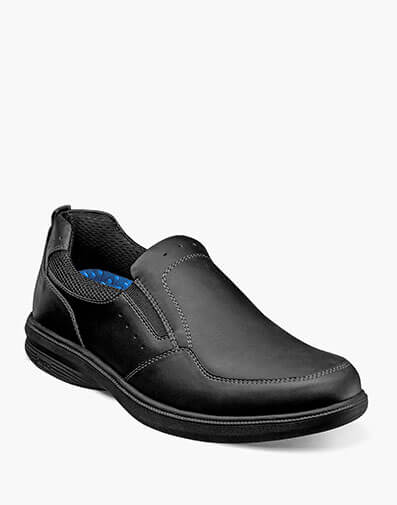 Kore Walk Moc Toe Slip On Black