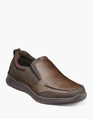 Conway Moc Toe Slip On in Dark Brown for $100.00