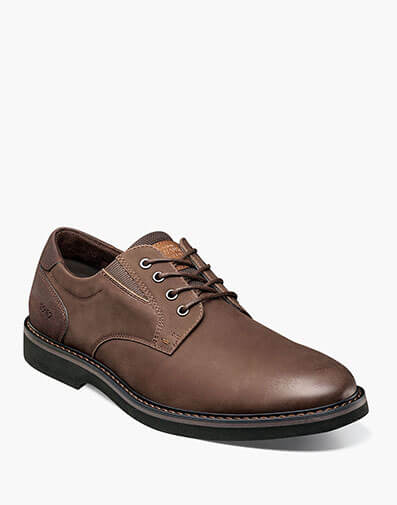 Denali Waterproof Plain Toe Oxford in Dark Brown for $145.00