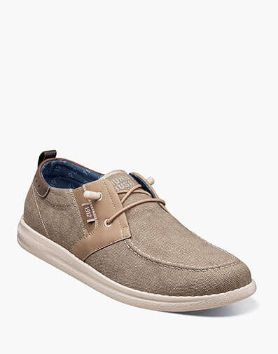 Brewski Moc Toe Slip On in Stone for $100.00