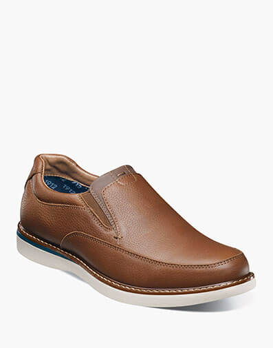 Bayridge Moc Toe Slip On Brown Multi