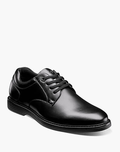 Wade Work Plain Toe Oxford in Black for $110.00