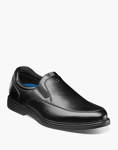 Wade Work Moc Toe Slip On in Black for $110.00