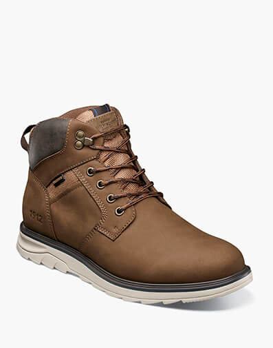 Luxor Waterproof Plain Toe Boot in Tan Multi for $155.00