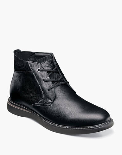 Bayridge Plain Toe Chukka in Black for $145.00