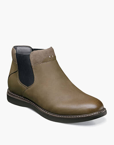 Bayridge Plain Toe Chelsea in Moss for $145.00