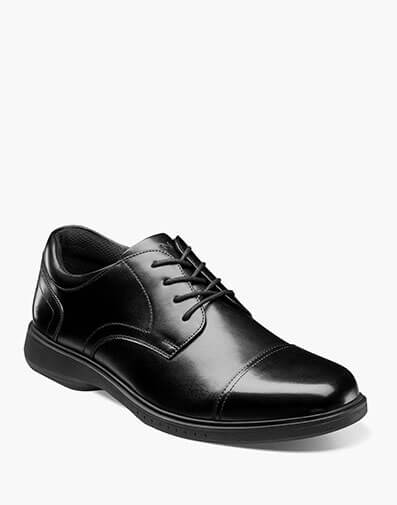 KORE Pro Cap Toe Oxford in Black for $140.00