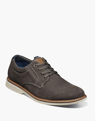 Otto Plain Toe Oxford in Gray for $125.00