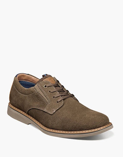 Otto Plain Toe Oxford in Mocha for $125.00