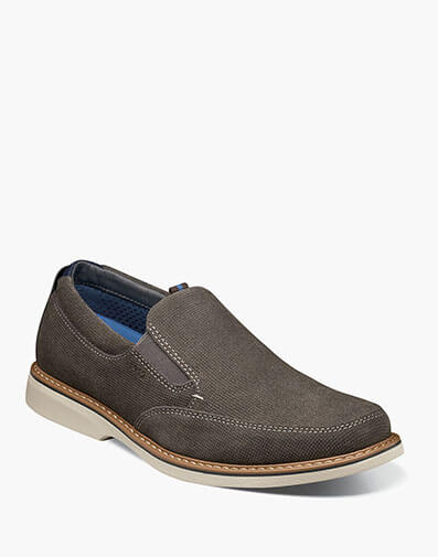 Otto Moc Toe Slip On Gray