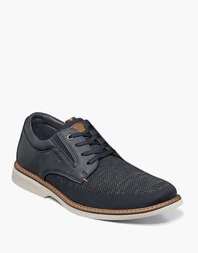 Otto Knit Plain Toe Oxford in Navy Multi for $120.00