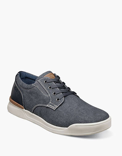 KORE Tour Canvas Plain Toe Oxford Blue Denim